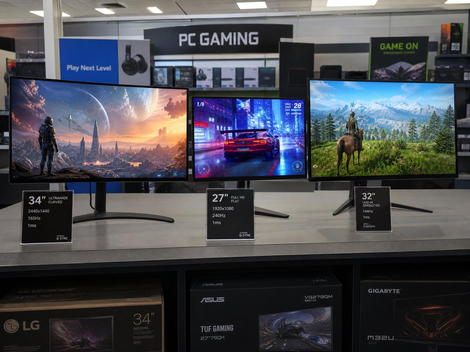 Gaming Monitors